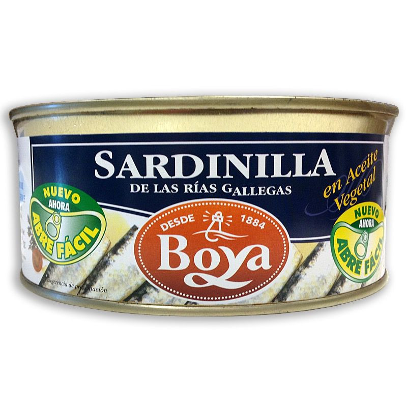 SARDINILLAS EN ACEITE 100/110 RO-1000 F.A.6/1u
